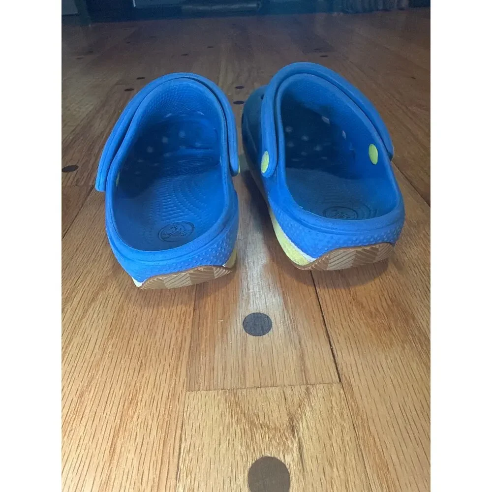 Crocs Classic Clogs Toddler C8/C9 Blue Slip On Shoes Kids Water Play